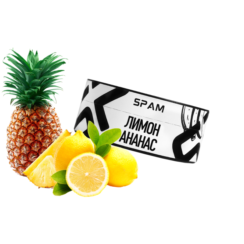 Табак Spam Ананас Лимон (100 г)