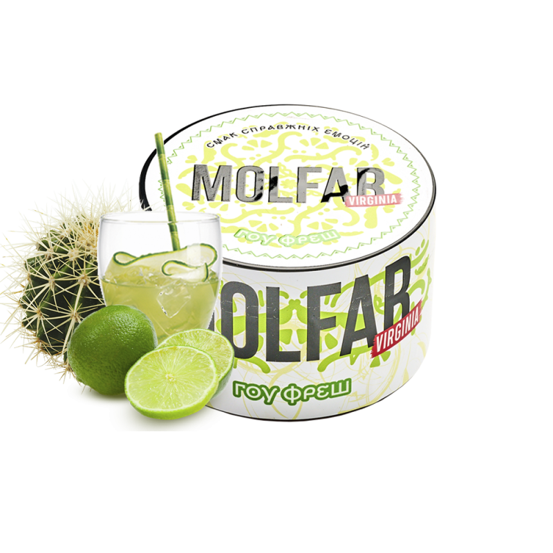 Табак Molfar Virginia Line Гоу Фреш (200 г)