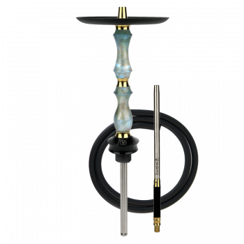 Кальян Sunpipe Odin Epoxy Milkyway (голубой, базовый комплект)