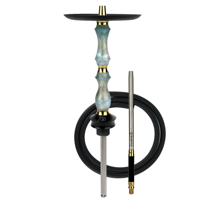 Кальян Sunpipe Odin Epoxy Milkyway (голубой, базовый комплект)