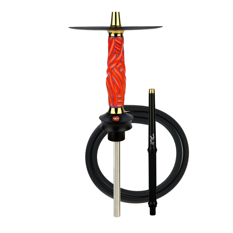 Кальян Sunpipe Holi Tiki Tiger (оранжевый, базовый комплект)