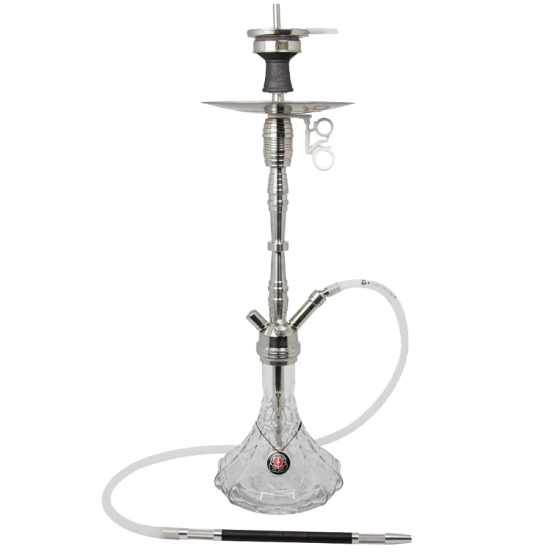 Кальян AMY SS20.01 TR (прозрачный, полный комплект)
