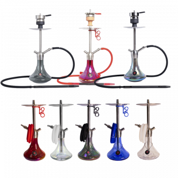 Кальян Amy SS 13R Blue (синий, полный комплект)