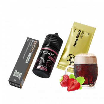 Набор для самозамеса Chaser Mix Strawberry Kvas Ultra (Клубника Квас, 50 мг, 30 мл)