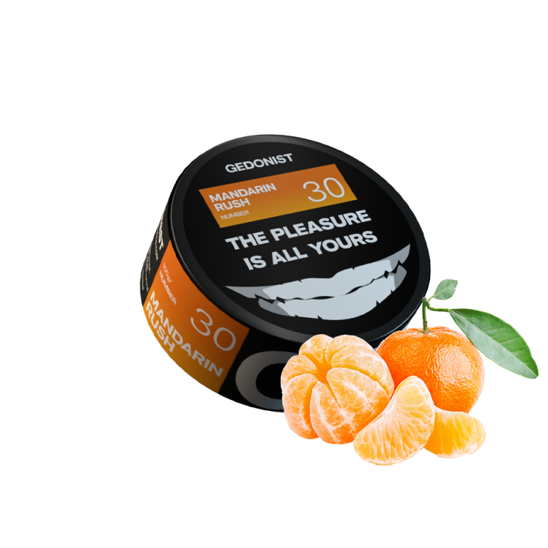 Табак Gedonist №30 Mandarin Rush (Мандарин Раш, 100 г)