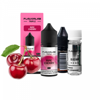 Набор для самозамеса Flavorlab Triple Strong Ripe Cherry (Вишня, 65 мг, 30 мл)