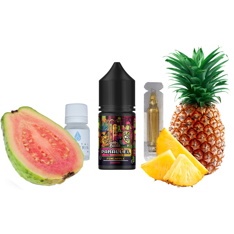 Набор для самозамеса In Bottle Parallel Puzzle Pineapple Guava (Ананас Гуава, 50 мг, 30 мл)