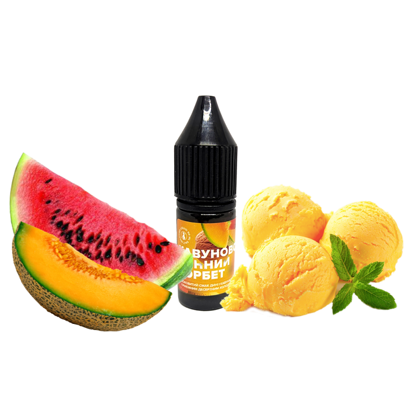 Жидкость 420 Liquid Арбузно-динный сорбет (50 мг, 10 мл)