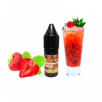 Жидкость 420 Liquid Клубничный Мохито (50 мг, 10 мл)