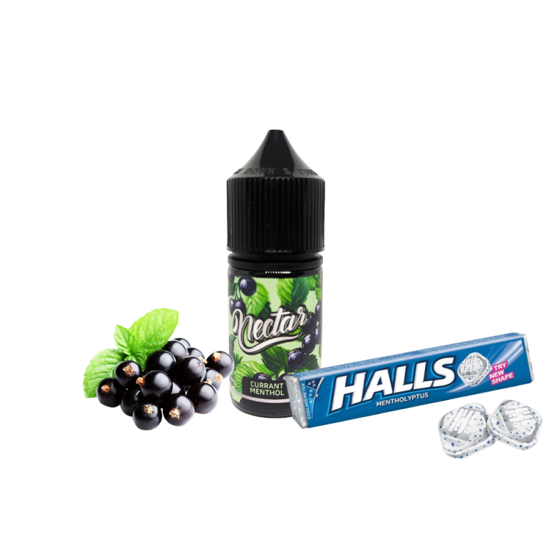 Жидкость Nectar Currant Menthol (Смородина Ментол, 50 мг, 30 мл)