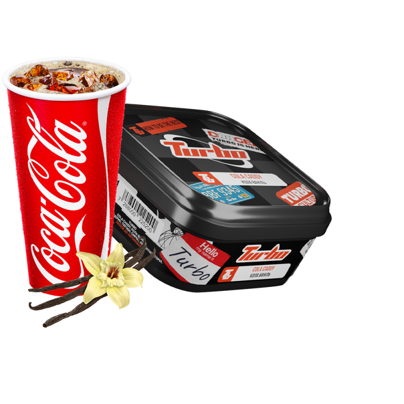 Табак Turbo Cola Caddy (Кола Ваниль, 250 г)