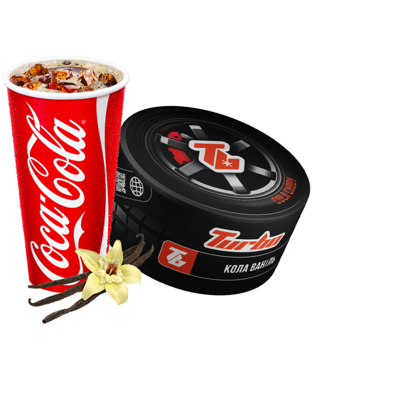 Табак Turbo Cola Caddy (Кола Ваниль, 100 г)