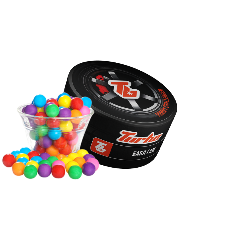 Табак Turbo Gummy Challenger (Бабл Гам, 100 г)