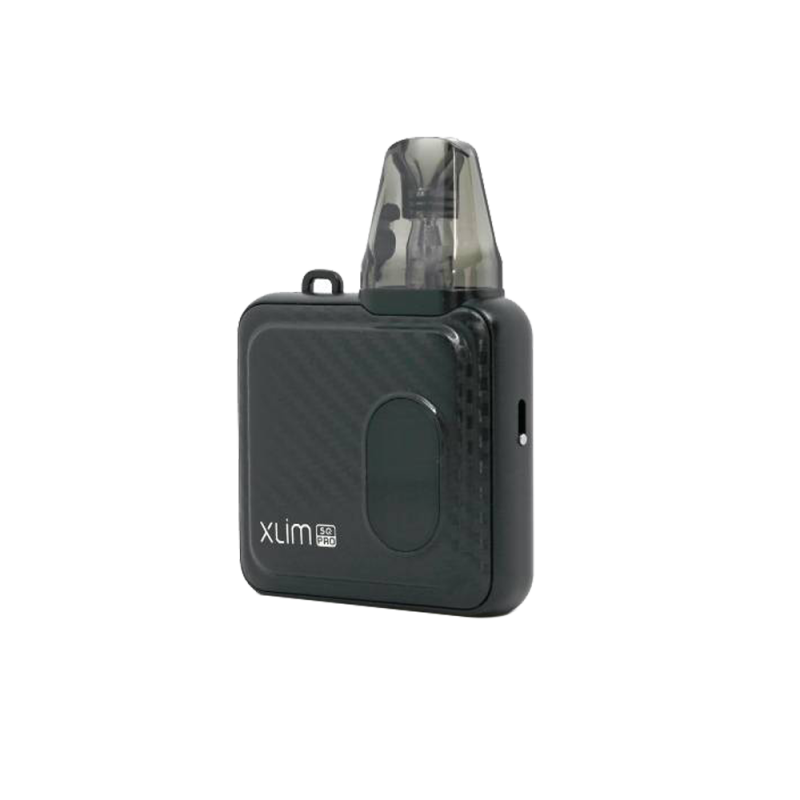 OXVA Xlim SQ Pro Kit 1200 Black Carbon (Чёрный, с картриджем) Многоразовый POD