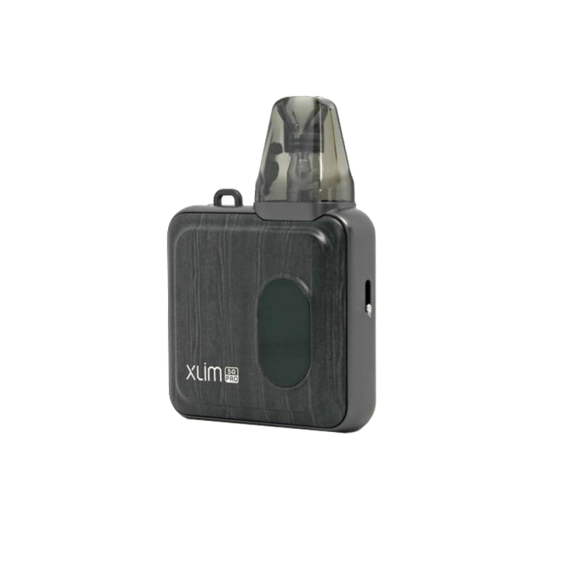 OXVA Xlim SQ Pro Kit 1200 Gunmetal Wood (Серо-коричневый, с картриджем) Многоразовый POD