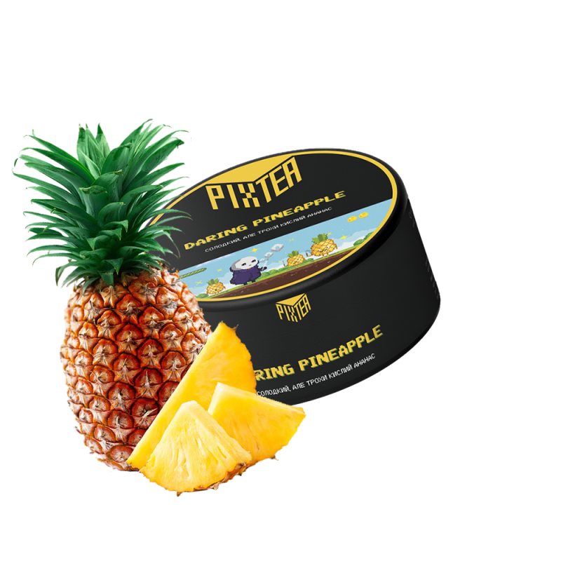 Кальянная чайная смесь Pixtea Daring Pineapple (Даринг Пайнэпл, 100 г)