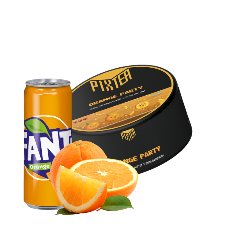 Кальянная чайная смесь Pixtea Orange Party (Оранж Пати, 100 г)