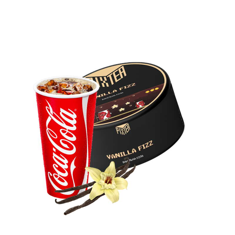 Кальянная чайная смесь Pixtea Vanilla Fizz (Ванилла Физз, 100 г)