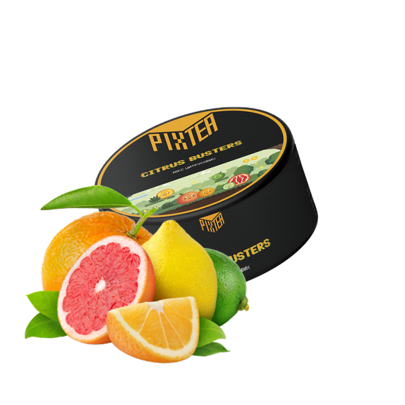 Кальянная чайная смесь Pixtea Citrus Busters (Цитрус Бастерс, 100 г)