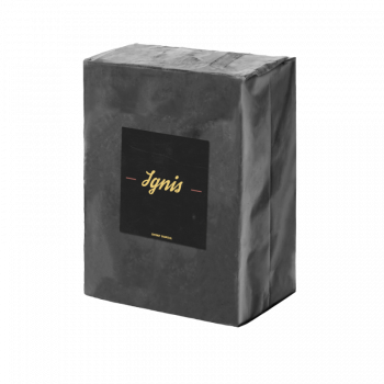 Кокосовый уголь для кальяна Ignis (1 кг, 72 шт, р25, без коробки)