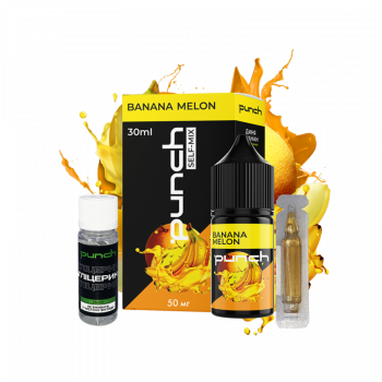 Набор для самозамеса Punch Banana Melon (Банан Дыня, 50 мг, 30 мл)