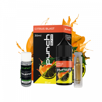Набор для самозамеса Punch Citrus Blast (Апельсин Лимон Мандарин, 50 мг, 30 мл)
