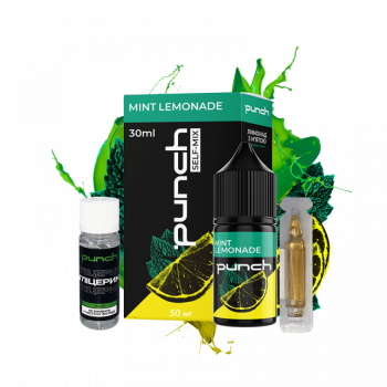 Набор для самозамеса Punch Mint Lemonade (Лимонад Мята, 50 мг, 30 мл)