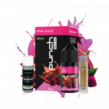 Набор для самозамеса Punch Pink Juice (Грейпфрут Клубника Малина, 65 мг, 30 мл)