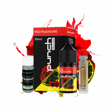 Набор для самозамеса Punch Red Pleasure (Вишня Лимон Роза, 65 мг, 30 мл)