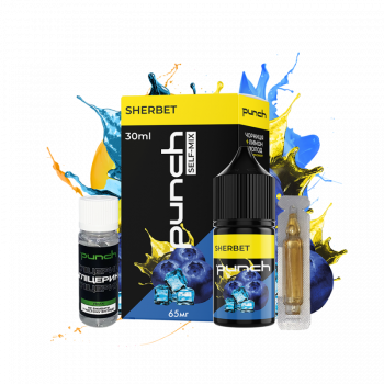 Набор для самозамеса Punch Sherbet (Лимон Черника Холод, 65 мг, 30 мл)