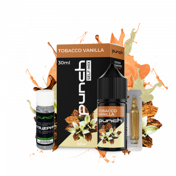 Набор для самозамеса Punch Tobacco vanilla (Ваниль Табак, 65 мг, 30 мл)