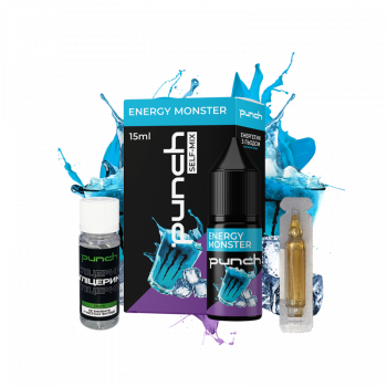 Набор для самозамеса Punch Energy Monster (Энергетик Холод, 50 мг, 15 мл)