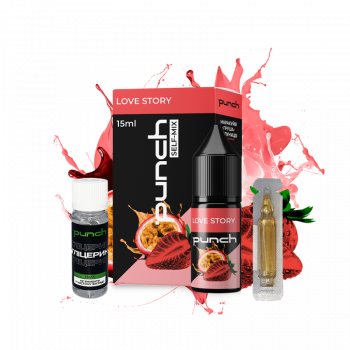 Набор для самозамеса Punch Love story (Груша Клубника Маракуйя, 50 мг, 15 мл)