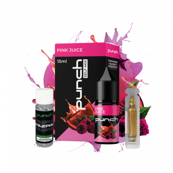 Набор для самозамеса Punch Pink Juice (Грейпфрут Клубника Малина, 50 мг, 15 мл)