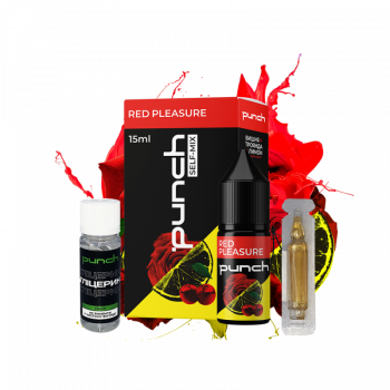 Набор для самозамеса Punch Red Pleasure (Вишня Лимон Роза, 50 мг, 15 мл)
