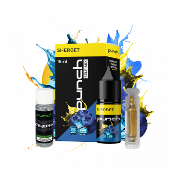 Набор для самозамеса Punch Sherbet (Лимон Черника Холод, 50 мг, 15 мл)