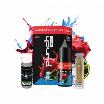 Набор для самозамеса Punch Watermelon Fresh (Арбуз Лимон Холод, 50 мг, 15 мл)