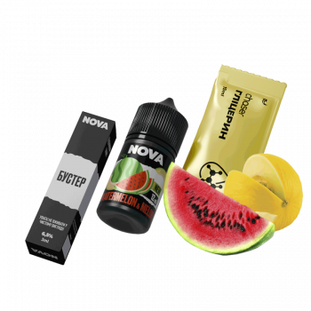 Набор для самозамеса Chaser Nova Watermelon&Melon (Арбуз Дыня, 65 мг, 30 мл)