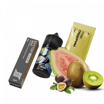 Набор для самозамеса Chaser Lux Kiwi Passion Fruit Guava (Киви Маракуйя Гуава, 65 мг, 30 мл)