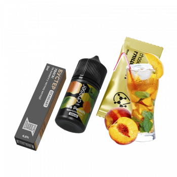 Набор для самозамеса Chaser Lux Peach Tea (Персиковый Чай, 65 мг, 30 мл)