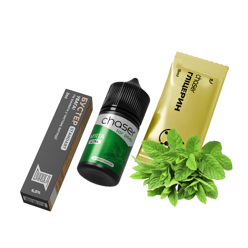 Набор для самозамеса Chaser Mint Ultra (Мята, 65 мг, 30 мл)