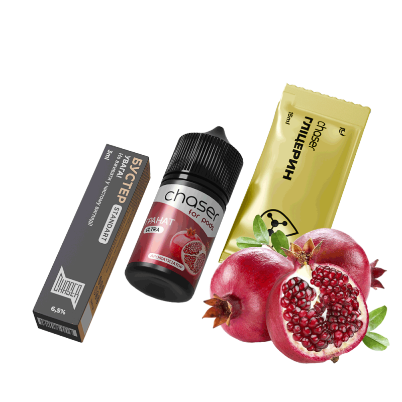 Набор для самозамеса Chaser Pomegranate Ultra (Гранат, 65 мг, 30 мл)