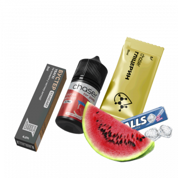 Набор для самозамеса Chaser Watermelon Menthol Ultra (Арбуз Ментол, 65 мг, 30 мл)