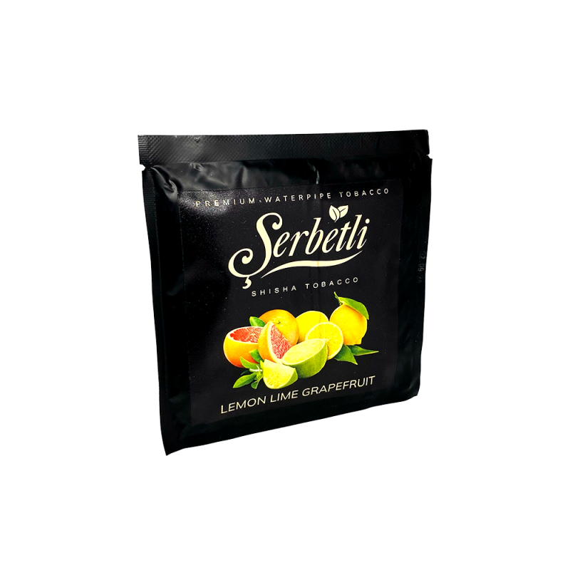 Табак Serbetli Lemon Lime Grapefruit (Лимон Лайм Грейпфрут, 100 г)