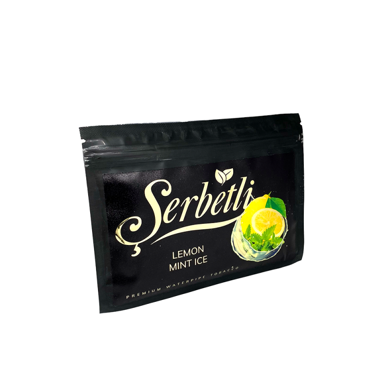 Табак Serbetli Lemon Mint Ice (Лимон Мята Лёд, 100 г)