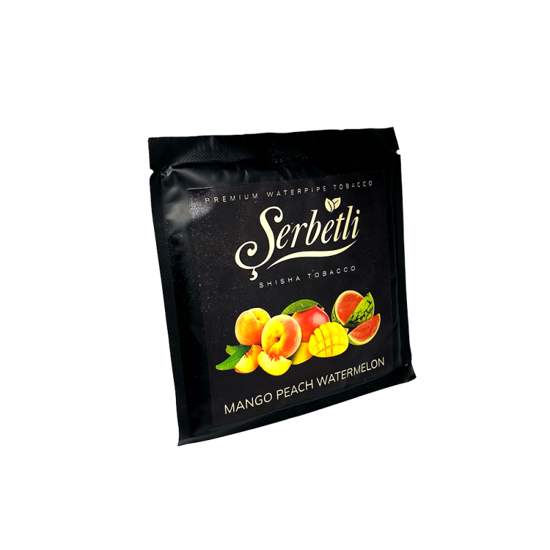 Табак Serbetli Mango Peach Watermelon (Манго Персик Арбуз, 100 г)