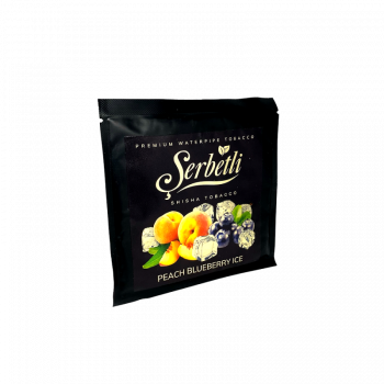 Табак Serbetli Peach Blueberry Ice (Персик Черника Лёд, 100 г)
