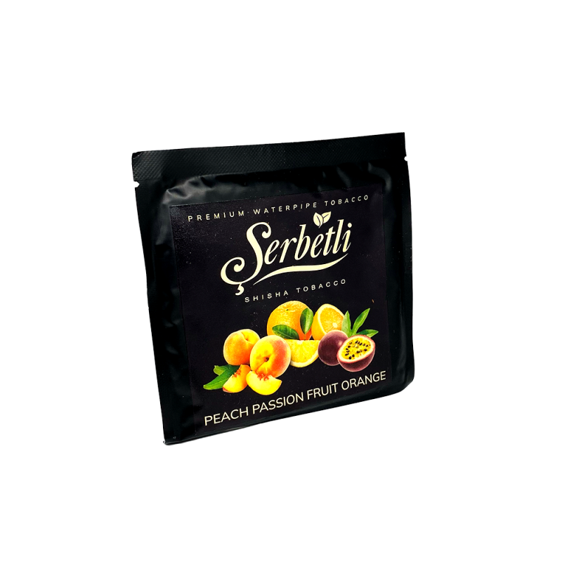Табак Serbetli Peach Passion fruit Orange (Персик Маракуйя Апельсин, 100 г)