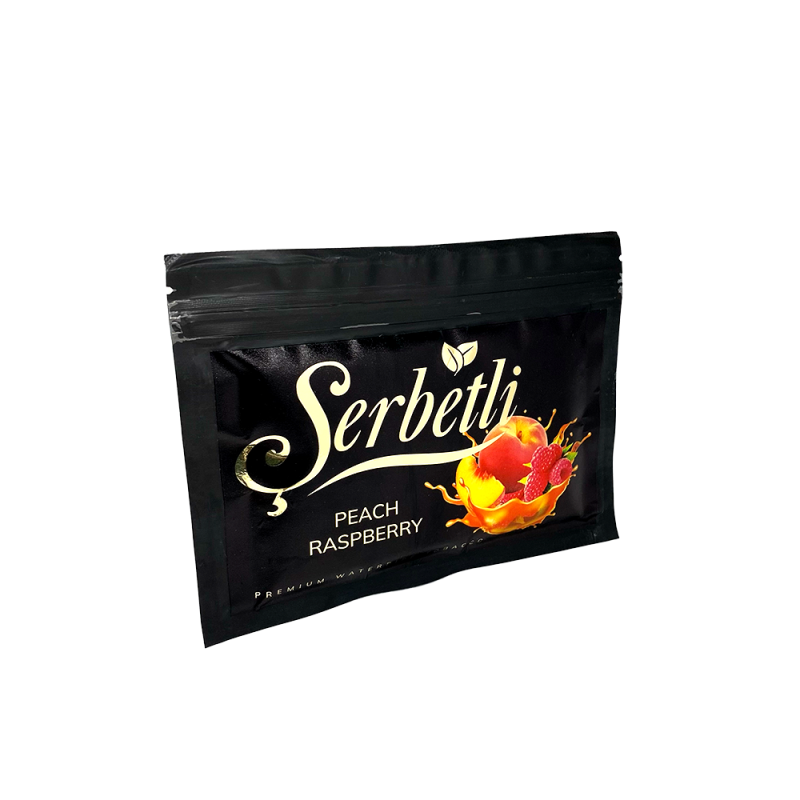 Табак Serbetli Peach Raspberry (Персик Малина, 100 г)