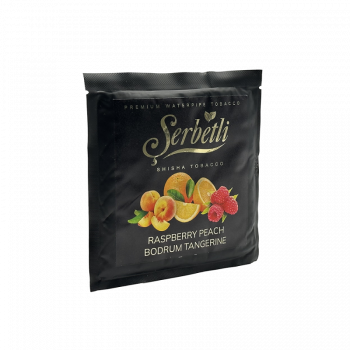 Табак Serbetli Raspberry Peach Bodrum Tangerine (Малина Персик Мандарин, 100 г)